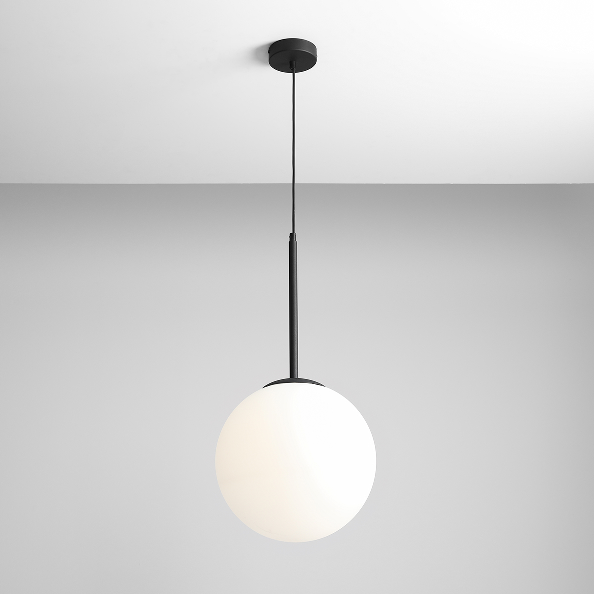 BOSSO MEDIUM 30 BLACK 1087G1 Minimalistyczna lampa wisząca- ALDEX