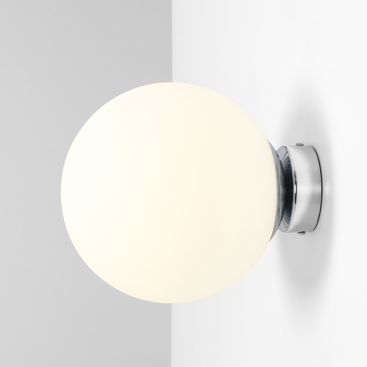 BALL WALL CHROME M 1076C4_M Stylowy kinkiet - ALDEX - obrazek 2