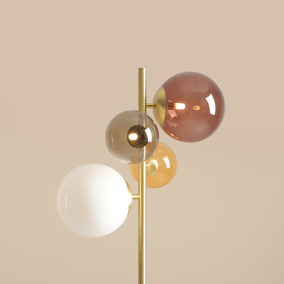 BLOOM FLOOR MULTICOLOUR 1111A40 Nowoczesna lampa stojąca - ALDEX - obrazek 3