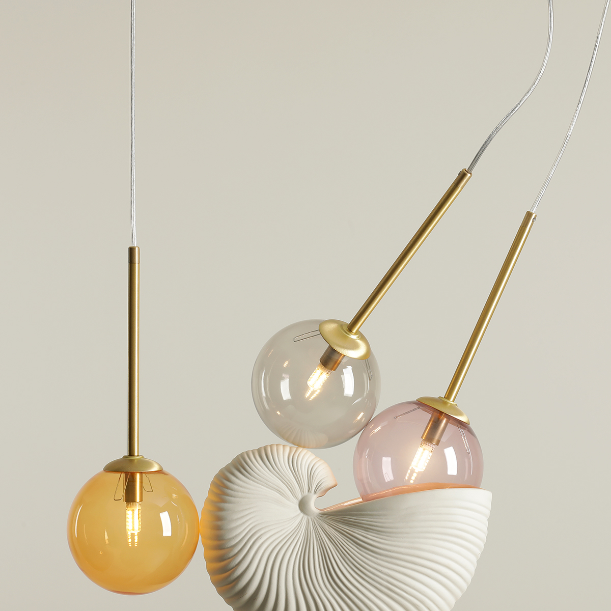 BOSSO 3 MULTICOLOUR 1119E_40 Nowoczesna lampa wisząca- ALDEX - obrazek 3