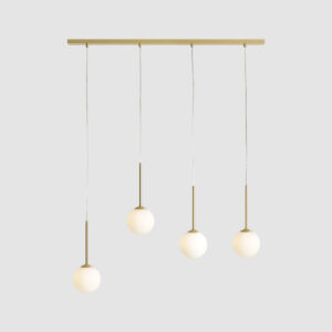BOSSO 4 BRASS 1087L40 Elegancka lampa wisząca- ALDEX
