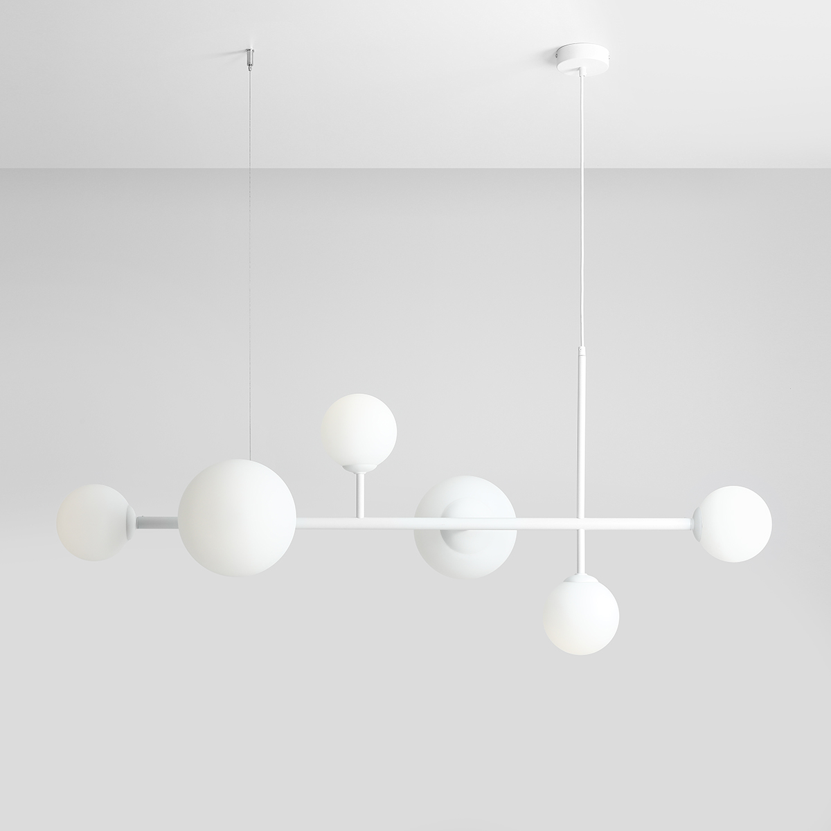 DIONE 6 WHITE 1092K Bestsellerowa lampa wisząca- ALDEX