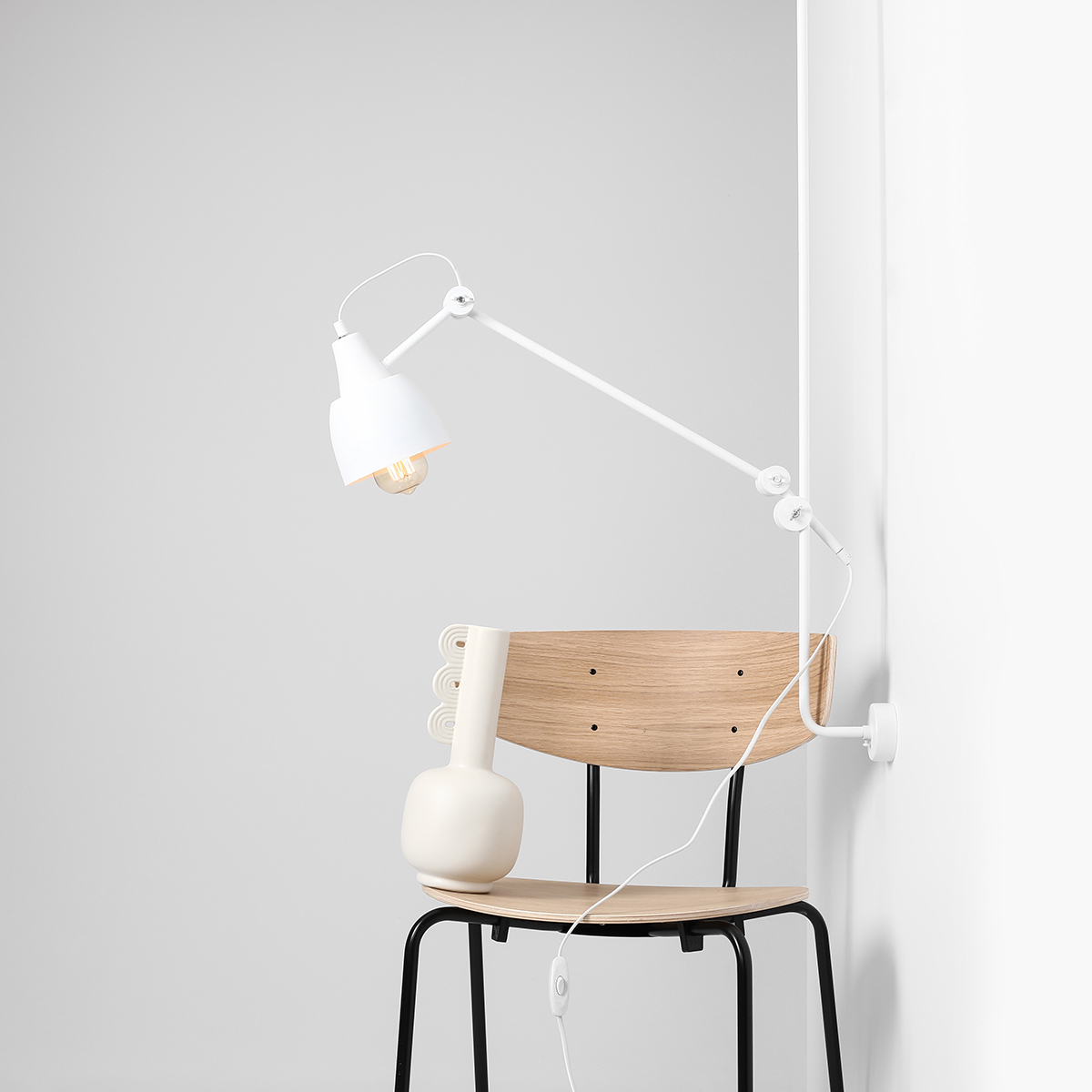 DRON WALL WHITE 997C Designerski kinkiet - ALDEX - obrazek 4