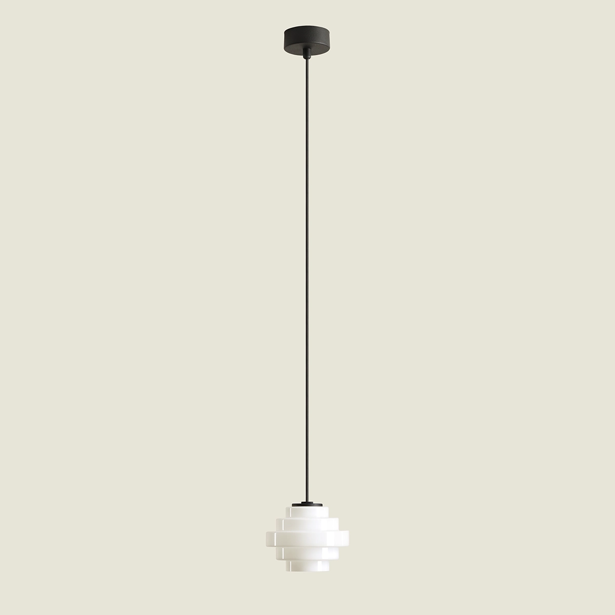 FILO CEILING MILKY L (⌀14) 9002PL_G1_L Lampa sufitowa w stylu retro - ALDEX