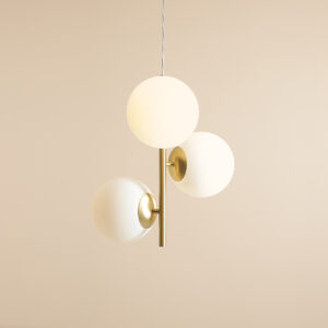 FIN 3 BRASS M 1120E40_M Estetyczna lampa wisząca- ALDEX