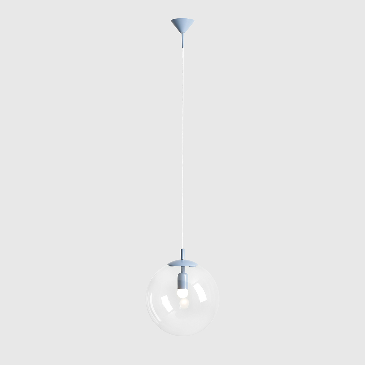 GLOBE DUSTY BLUE 562G16 Lampa wisząca #colours - ALDEX