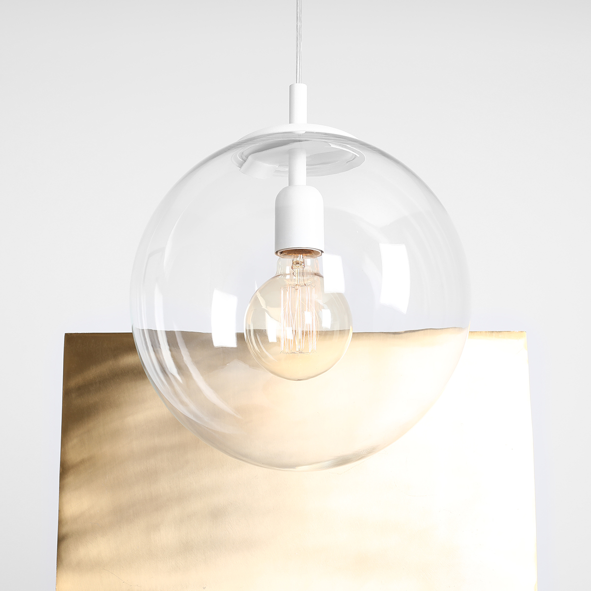 GLOBE WHITE 562G Minimalistyczna lampa wisząca- ALDEX - obrazek 2