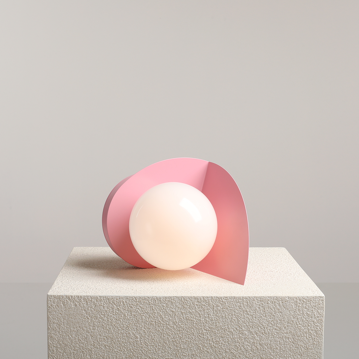 LOOP TABLE BABY PINK 1125B18 Nowoczesna lampka stołowa - ALDEX - obrazek 3