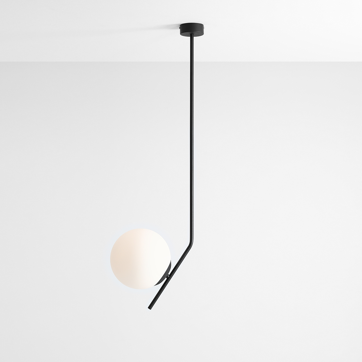 GALLIA LONG BLACK 1095PL_G1_L Nowoczesny plafon - ALDEX