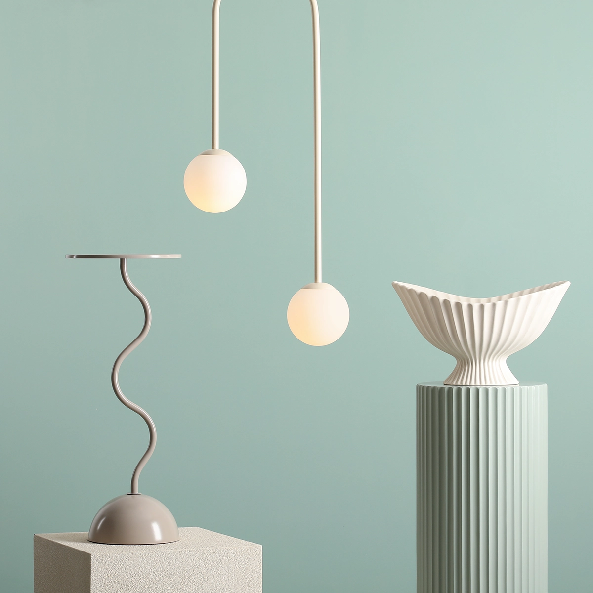 NAVE 2 CEILING CREAM 1088PL_H9 Modna lampa sufitowa - ALDEX - obrazek 3