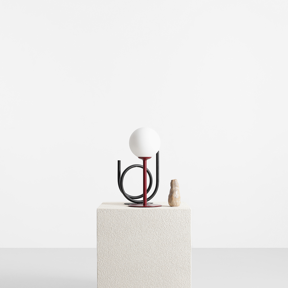 PINNE TABLE RED WINE 1080B15 Lampka biurkowa #colours - ALDEX - obrazek 3