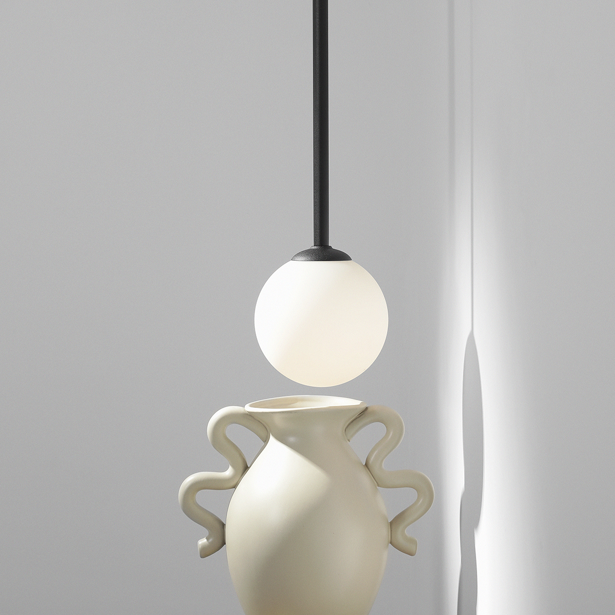 PINNE WALL BLACK 1080C1 Minimalistyczna lampa ścienna - ALDEX - obrazek 4