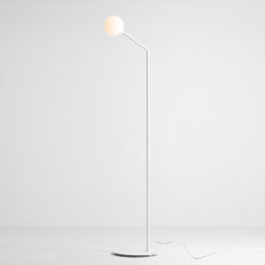 PURE FLOOR WHITE 1064A Minimalistyczna lampa podłogowa - ALDEX