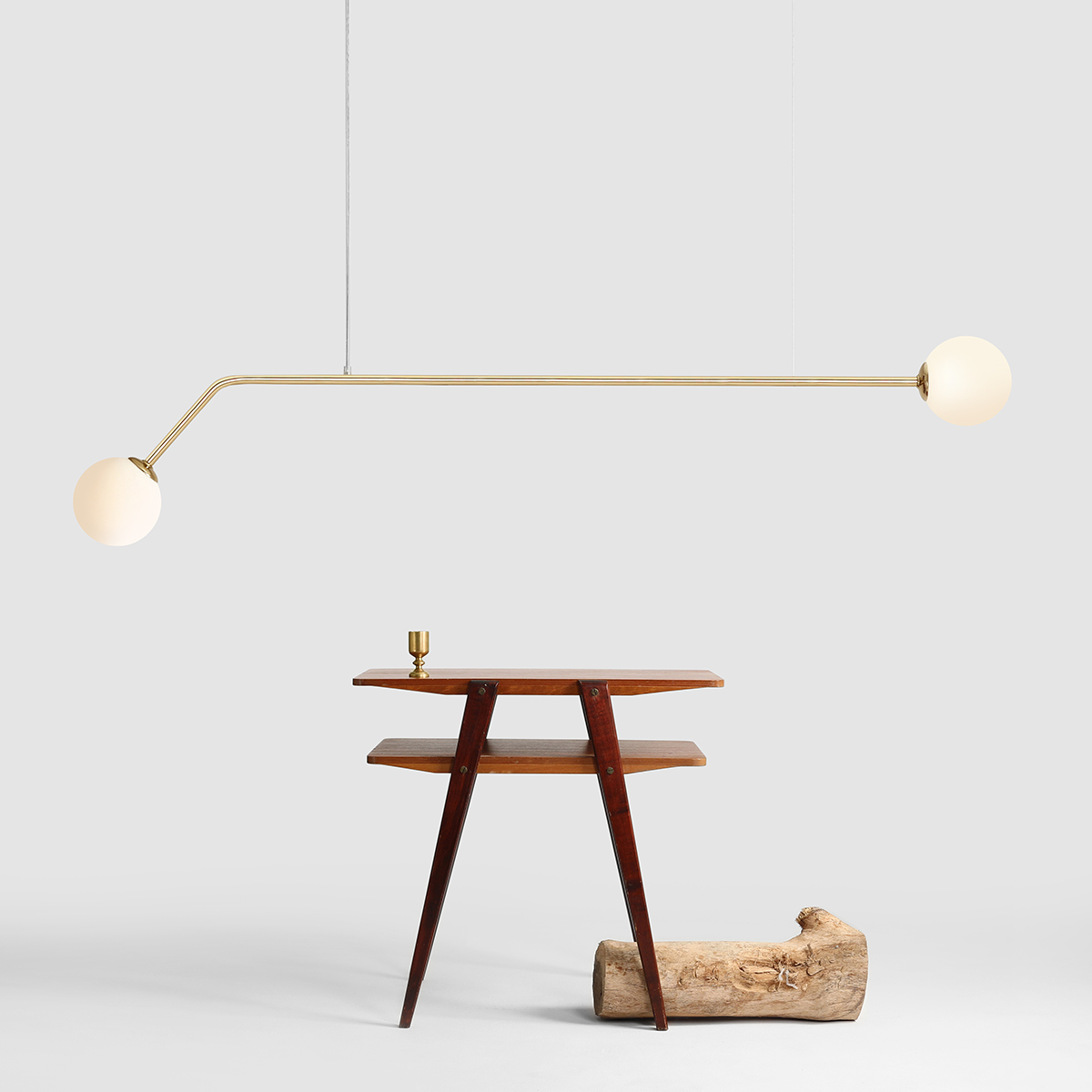 PURE 2 GOLD 1064H30 Designerska lampa wisząca- ALDEX - obrazek 4