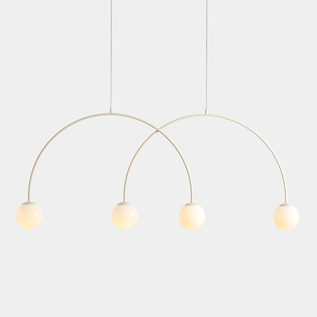 UNA 4 CREAM L 1116L9_L Modna lampa wisząca - ALDEX - obrazek 4