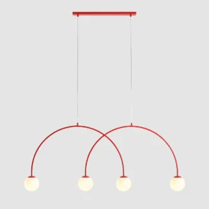 UNA 4 RED CHILLI L 1116L19_L Modna lampa wisząca - ALDEX