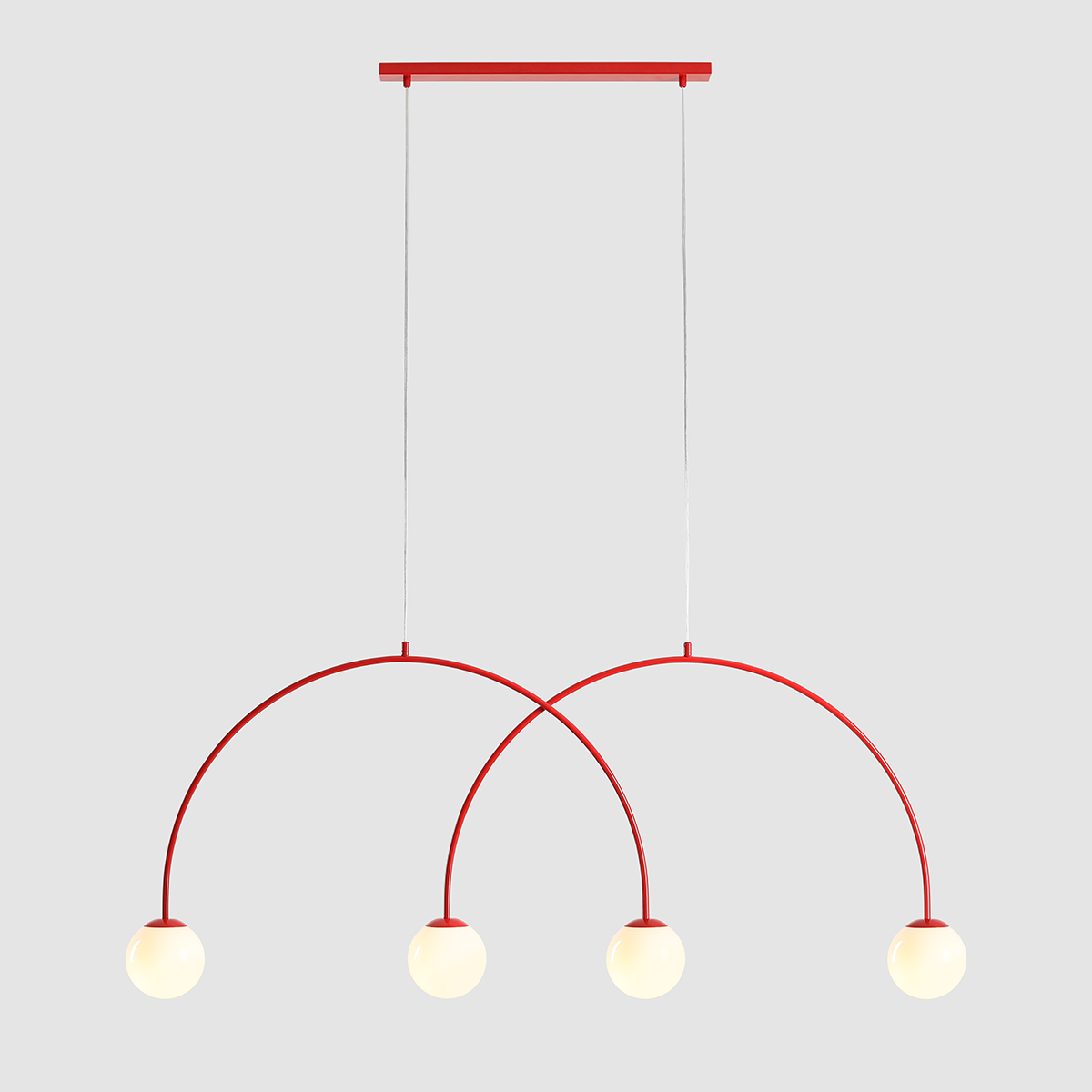 UNA 4 RED CHILLI L 1116L19_L Modna lampa wisząca - ALDEX
