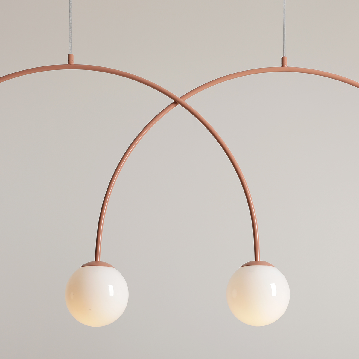 UNA 4 CORAL L 1116L11_L Modna lampa wisząca - ALDEX - obrazek 2