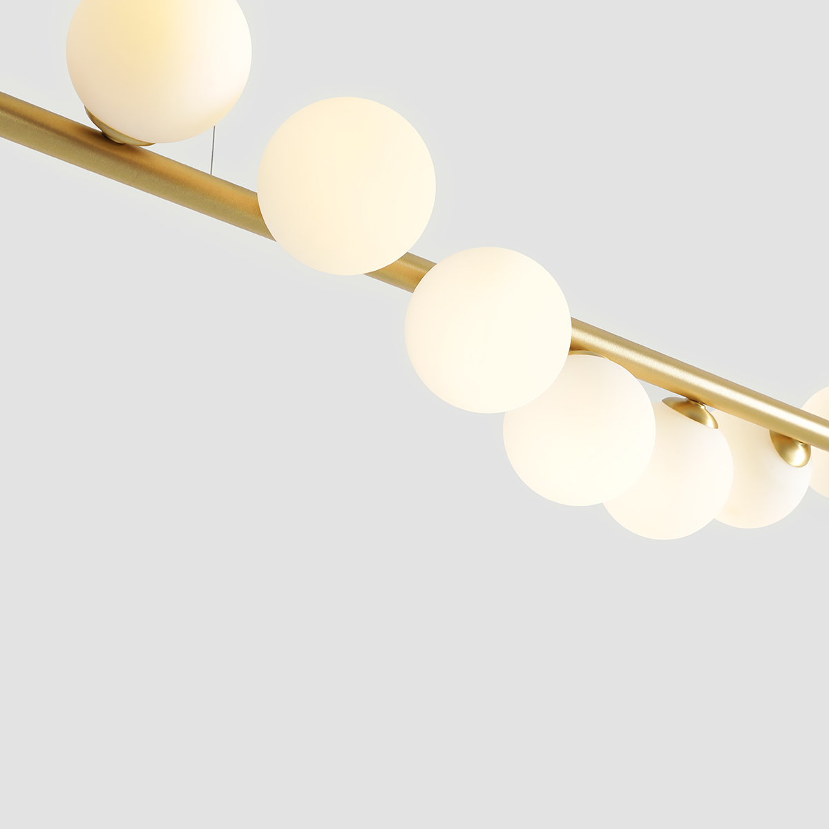 WAVE 7 BRASS 1115T40 Ekskluzywna lampa wisząca- ALDEX - obrazek 3