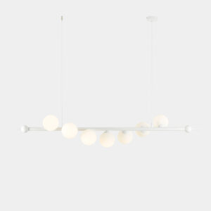 WAVE 7 WHITE 1115T Elegancka lampa wisząca- ALDEX