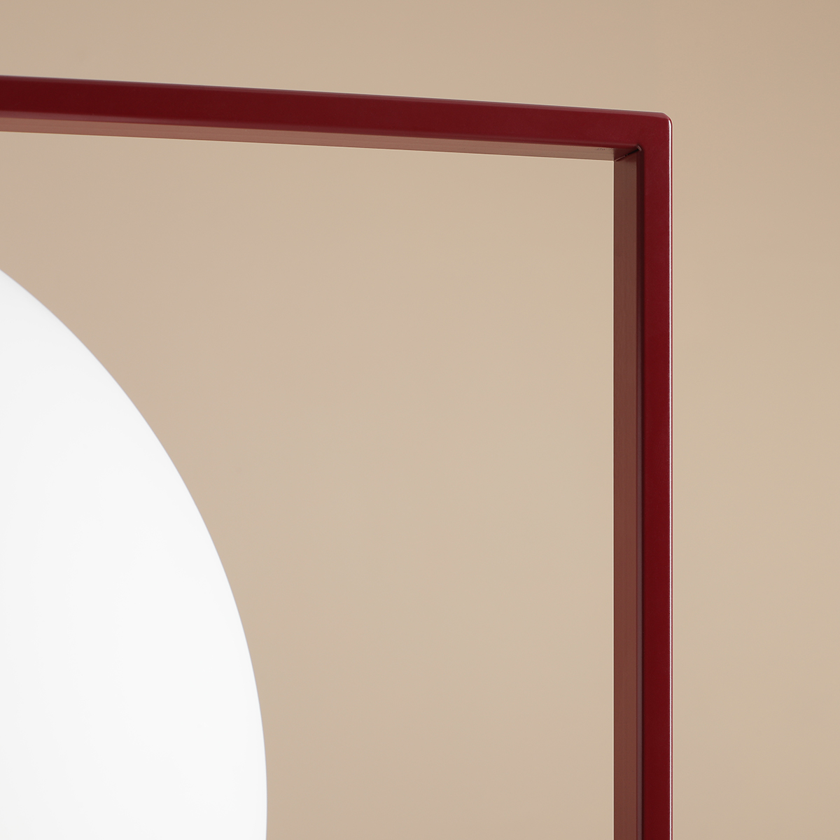 ZAC 2 RED WINE MATTE 1038H15_2 Nowoczesna lampa wisząca #colours - ALDEX - obrazek 2