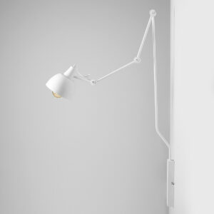 AIDA WALL LONG WHITE 814C1 Designerski kinkiet - ALDEX