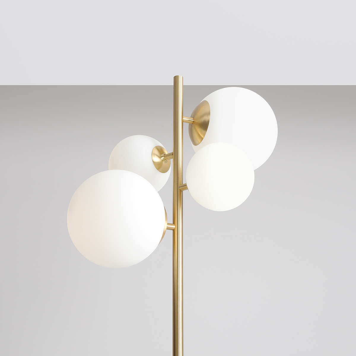 BLOOM FLOOR BRASS 1091A40 Nowoczesna lampa podłogowa - ALDEX - obrazek 3