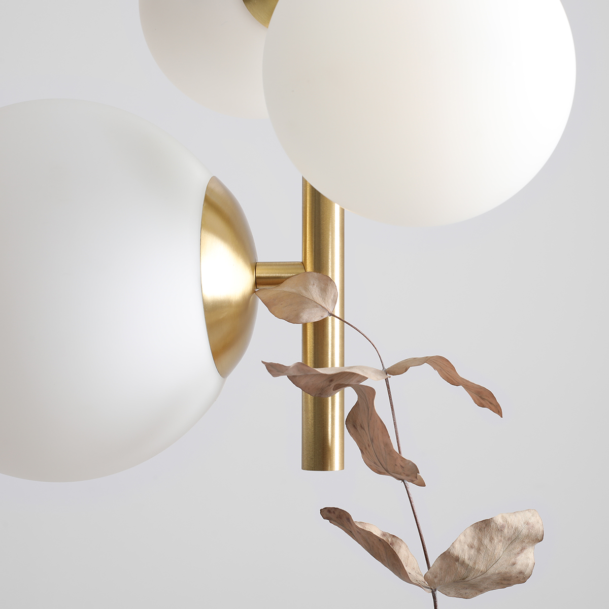 BLOOM 4 BRASS 1091L40 Elegancka lampa wisząca- ALDEX - obrazek 3