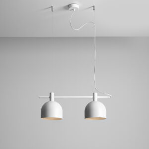 BERYL 2 WHITE 976H Nowoczesna lampa wisząca- ALDEX