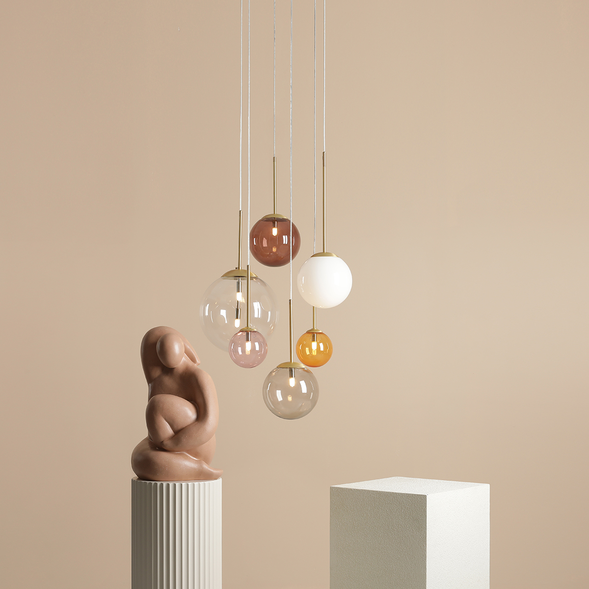 BOSSO 6 RING MULTICOLOUR 1119K40_R Efektowna lampa wisząca- ALDEX - obrazek 4