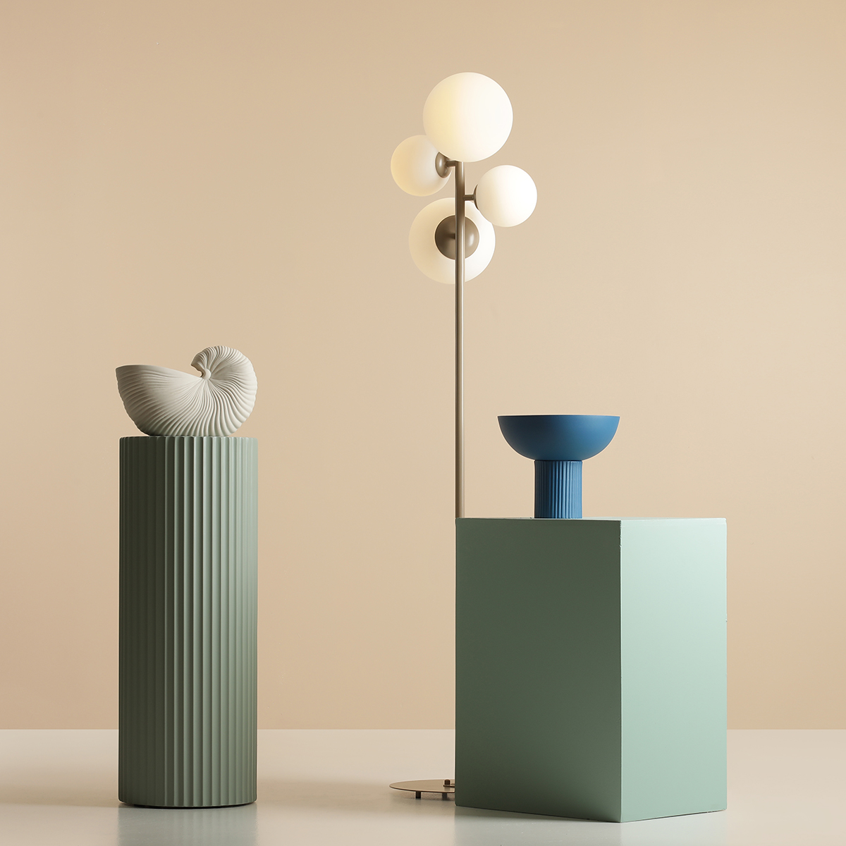 BLOOM FLOOR BEIGE 1091A17 Lampa podłogowa #colours - ALDEX - obrazek 4