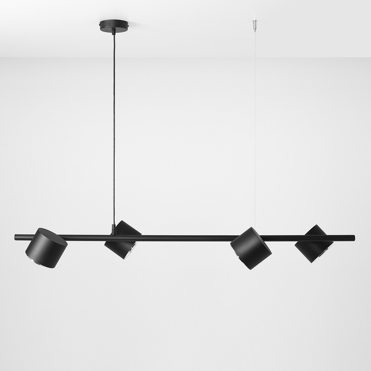 BOT 4 BLACK 1047L Nowoczesna lampa wisząca- ALDEX