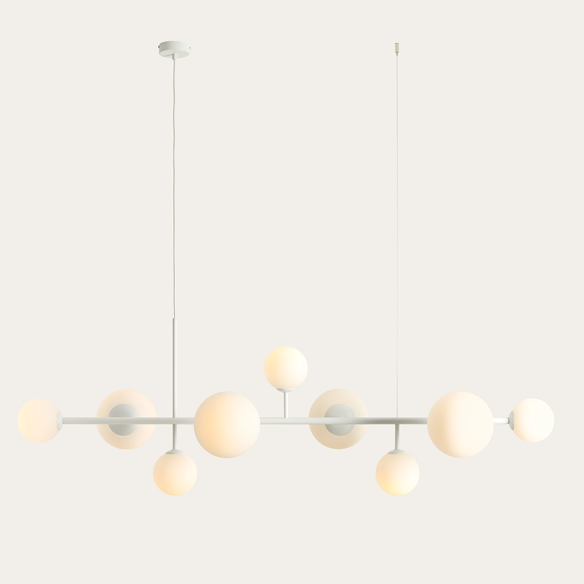 DIONE 9 WHITE 1092N Rozłożysta lampa wisząca- ALDEX