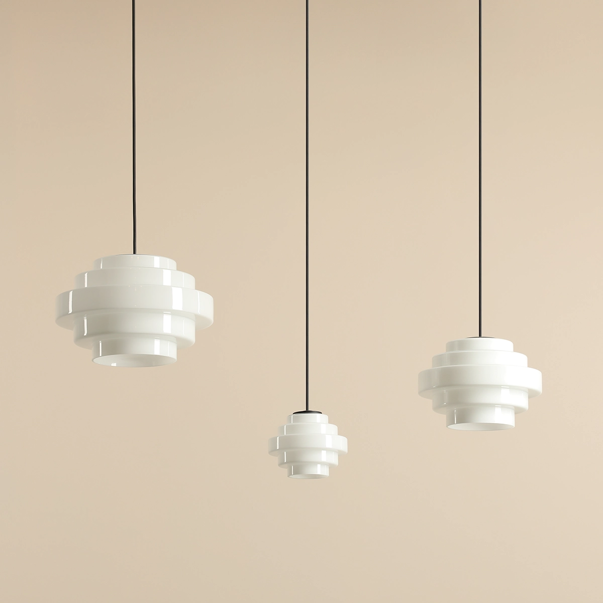 FILO CEILING MILKY M (⌀14) 9002PL_G1_M Lampa sufitowa w stylu retro - ALDEX - obrazek 3