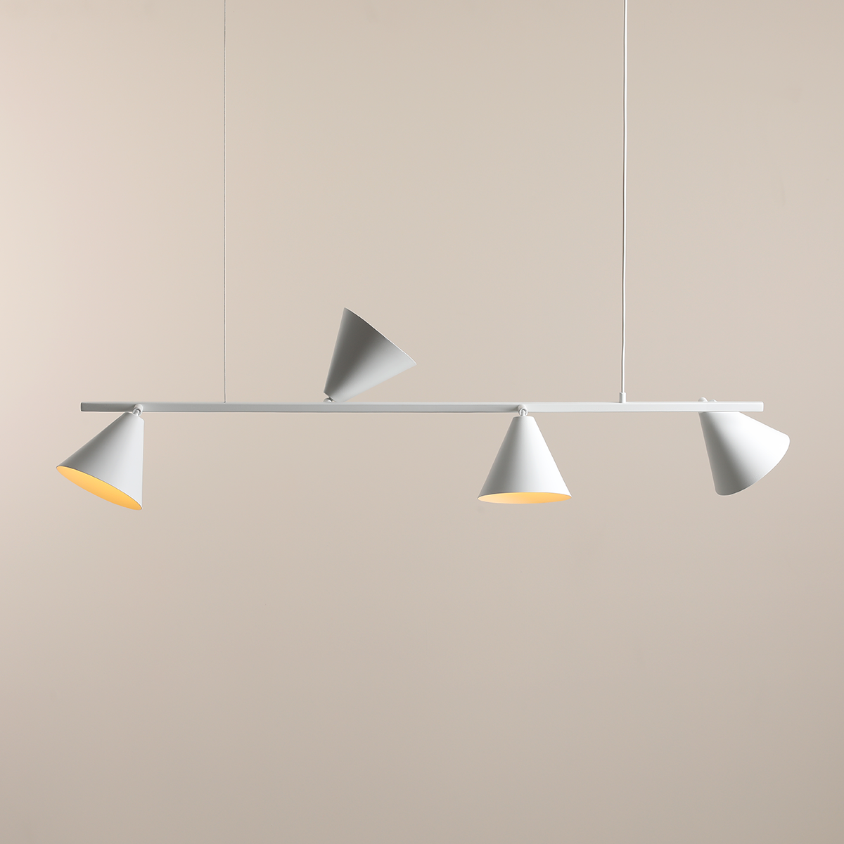 FORM 4 WHITE 1108L Nowoczesna lampa wisząca- ALDEX - obrazek 4