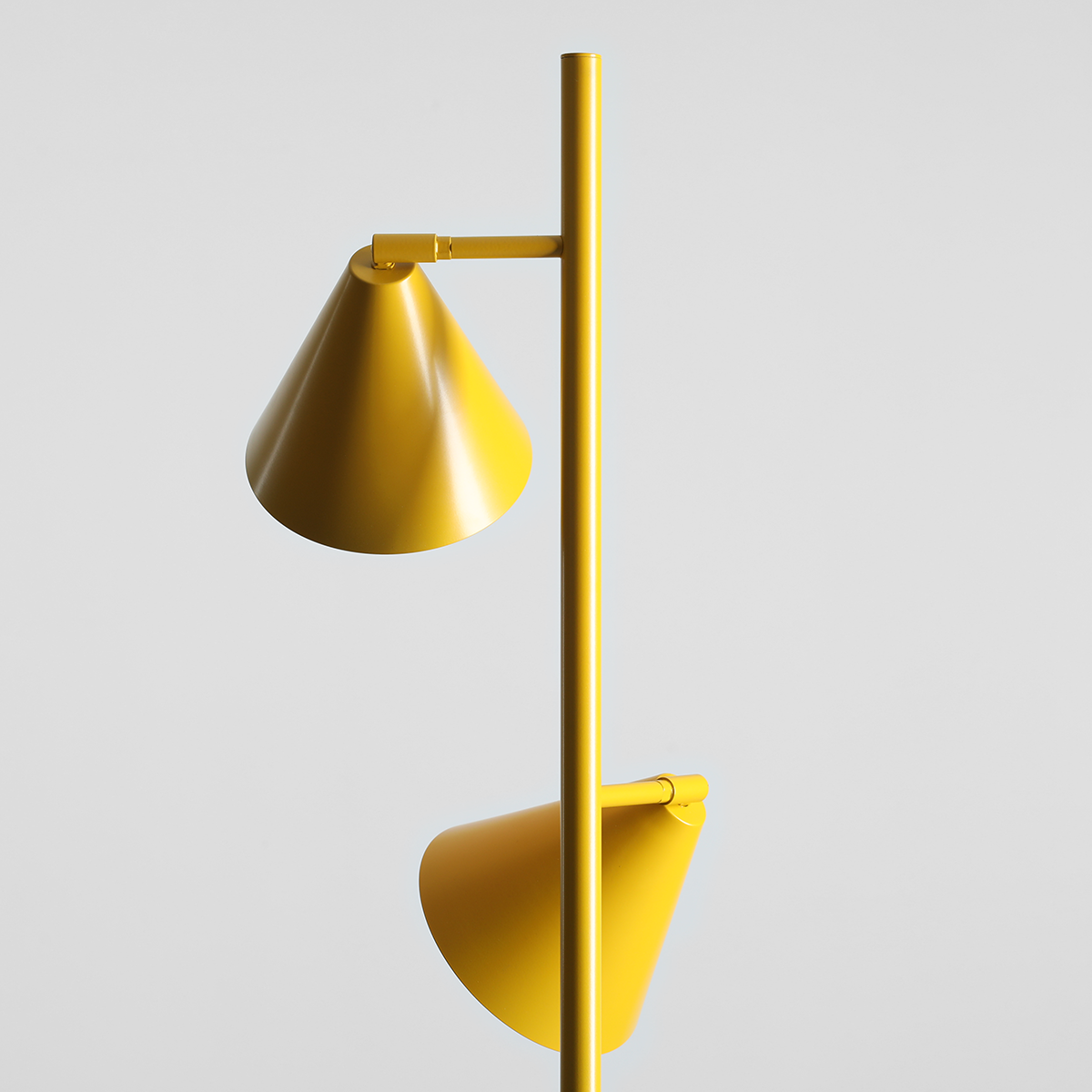 FORM FLOOR 2 MUSTARD 1108A14_2 Geometryczna lampa stojąca - ALDEX - obrazek 2