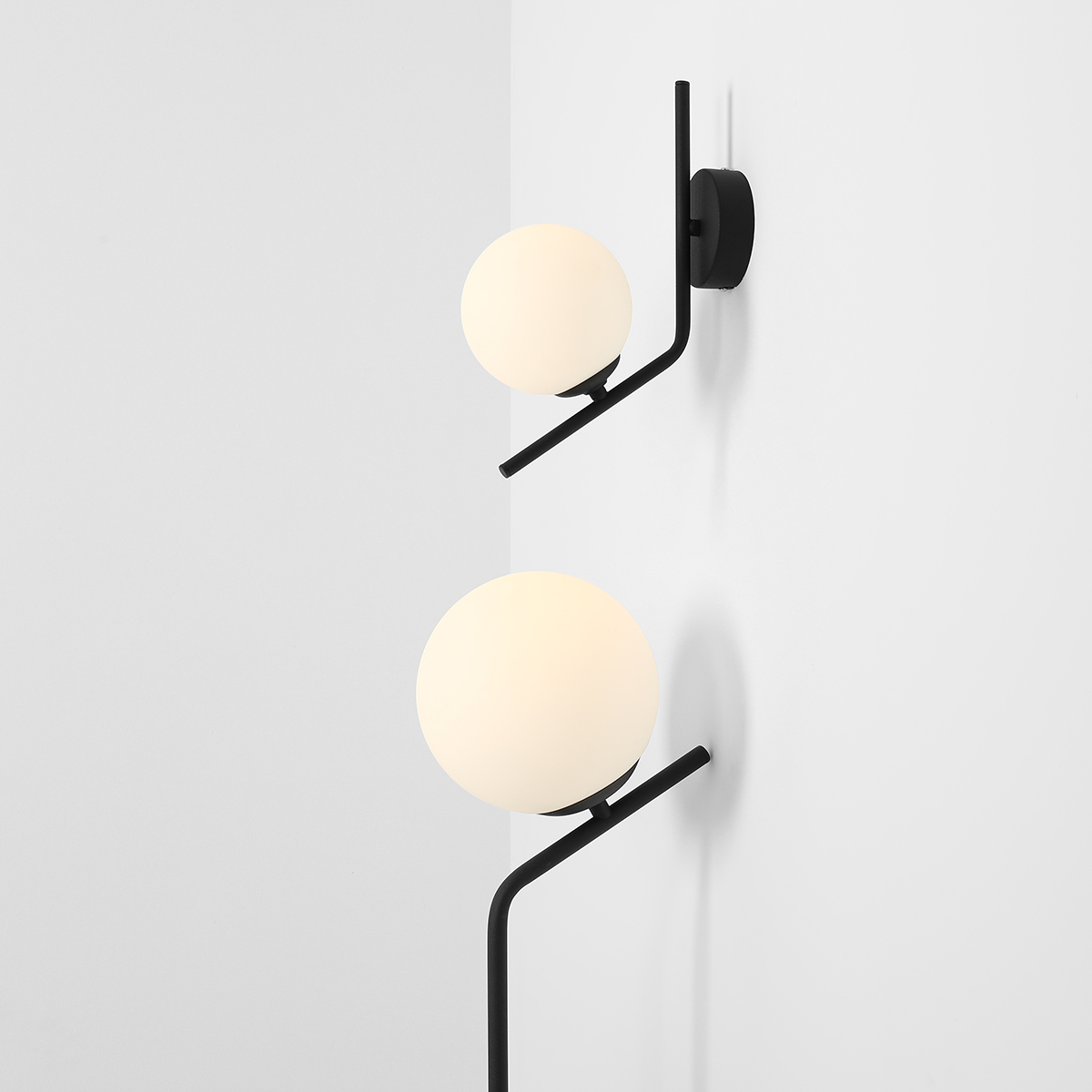 GALLIA WALL BLACK 1095C1 Minimalistyczny kinkiet - ALDEX - obrazek 4