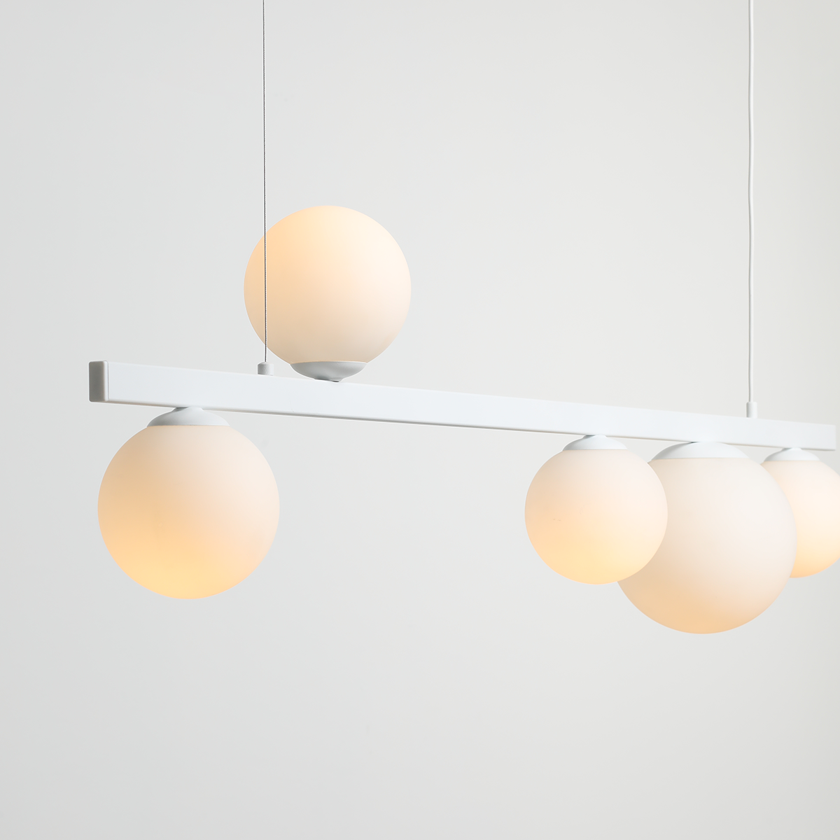 GARDA 5 WHITE 1099F Stylowa lampa wisząca- ALDEX - obrazek 3