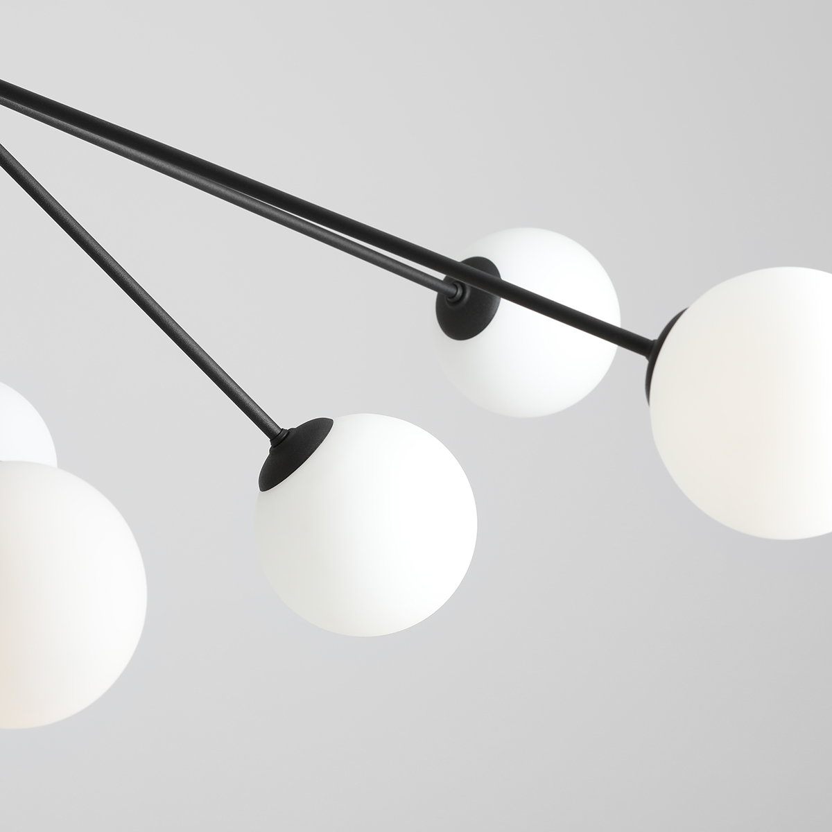 HOLM 10 BLACK 1082M1 Nowoczesna lampa wisząca- ALDEX - obrazek 2