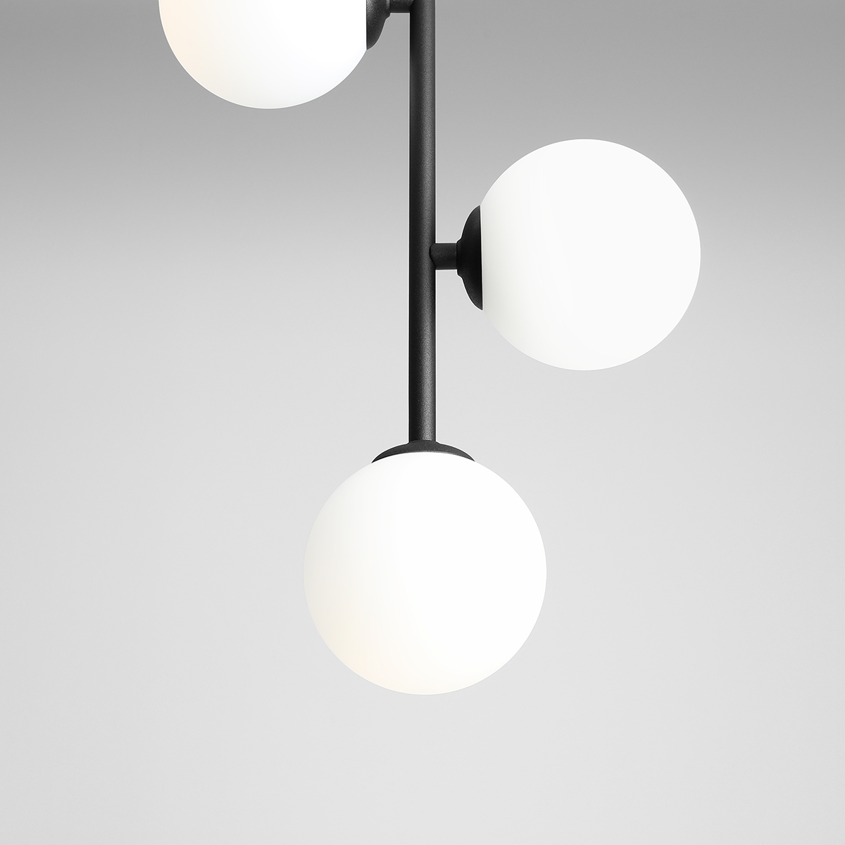 LIBRA 3 BLACK 1094PL_E1 Minimalistyczny plafon - ALDEX - obrazek 2