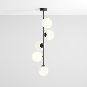 LIBRA 5 BLACK 1094PL_F1 Minimalistyczny plafon - ALDEX