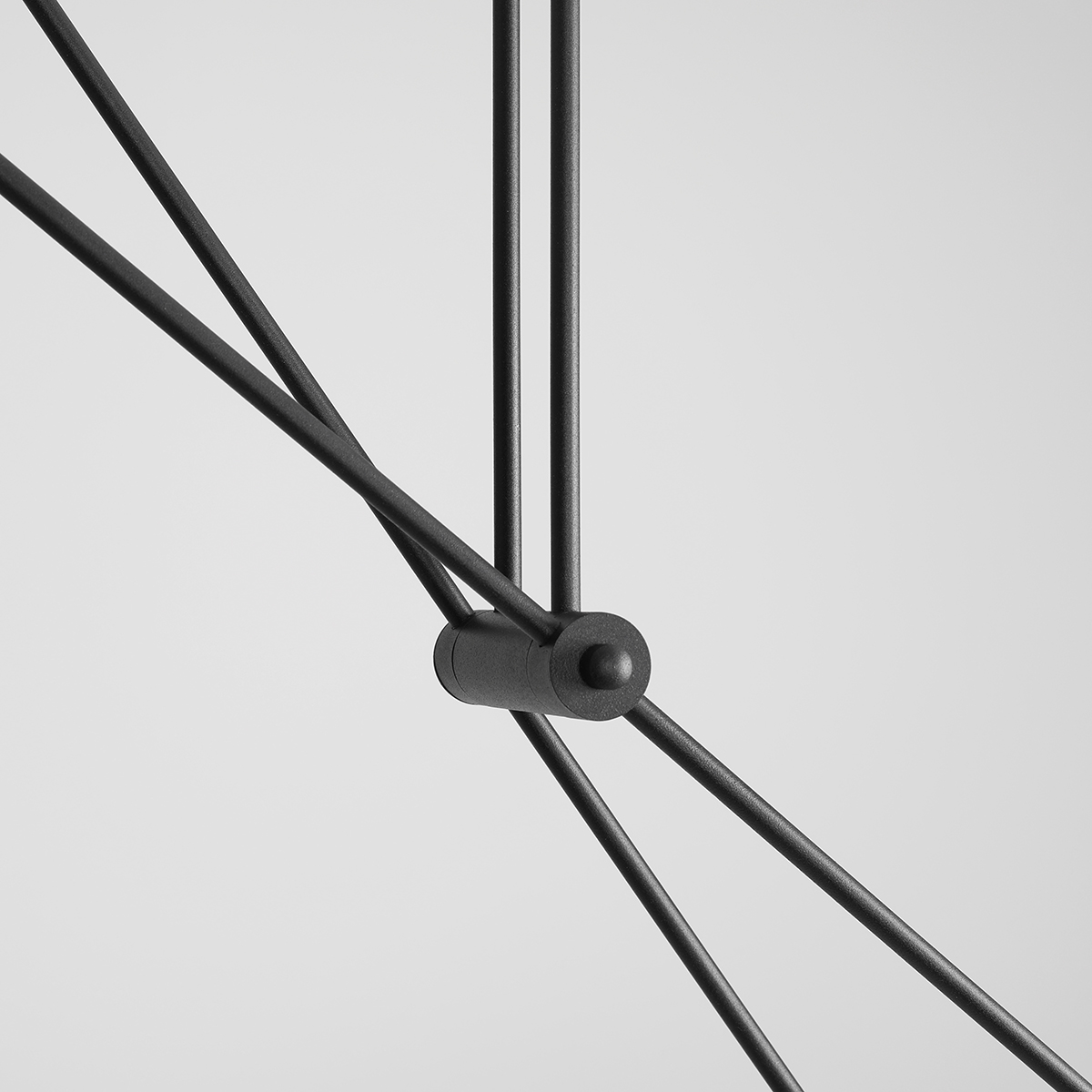 OHIO 4 BLACK 1081PL_L1 Nowoczesny plafon - ALDEX - obrazek 2