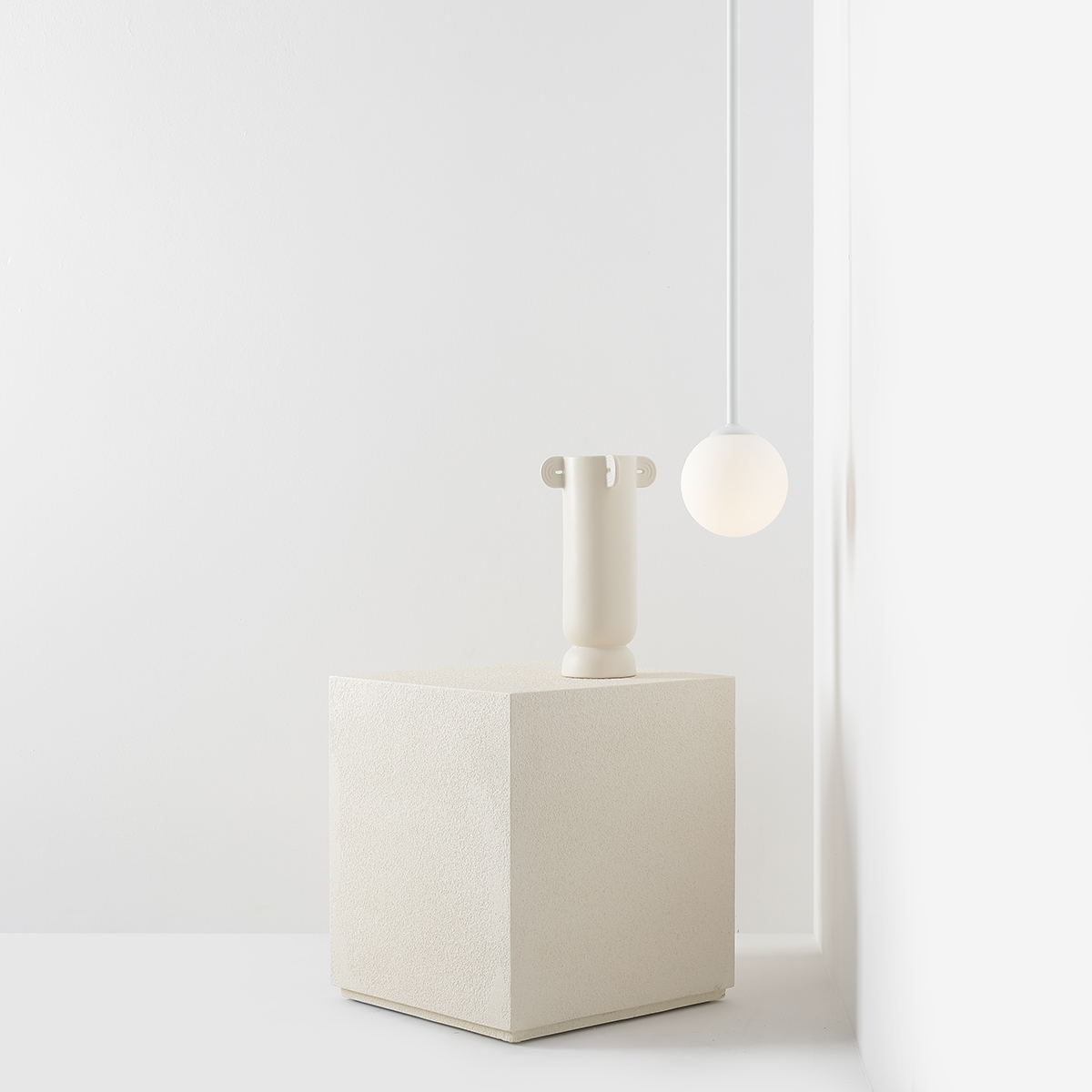 PINNE WALL WHITE 1080C Minimalistyczna lampa ścienna - ALDEX - obrazek 3