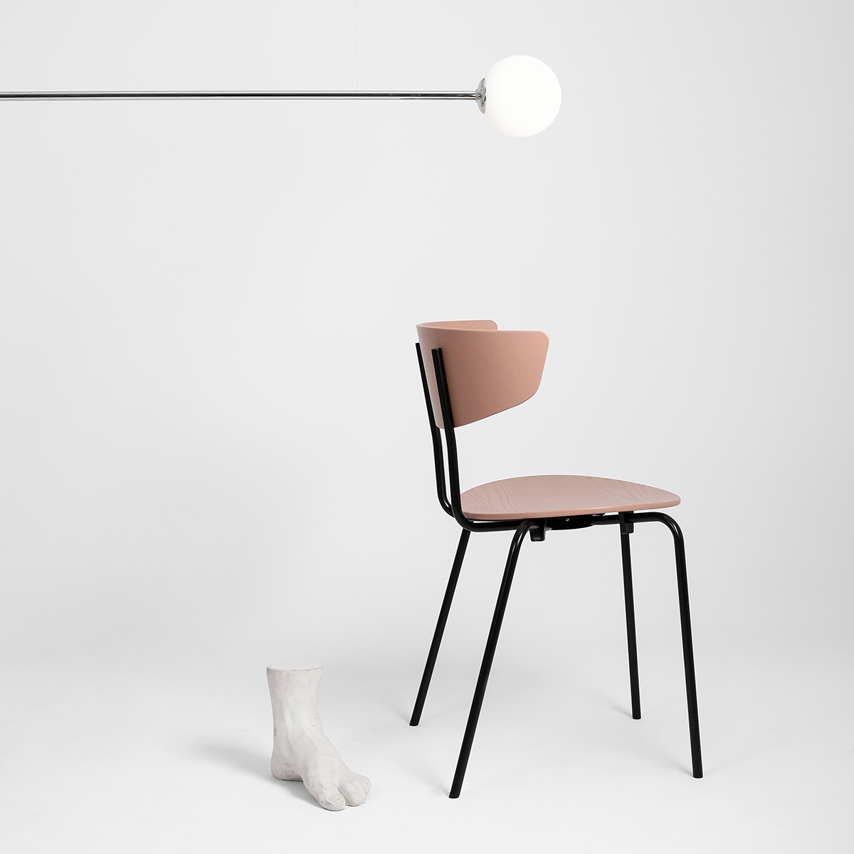 PURE 2 CHROME 1064H4 Minimalistyczna lampa wisząca- ALDEX - obrazek 3