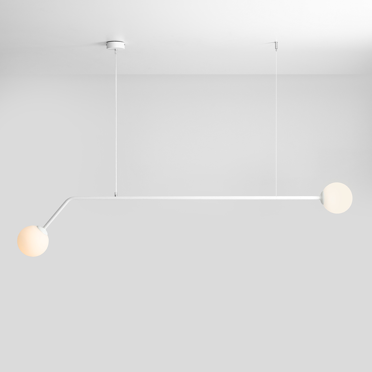 PURE 2 WHITE 1064H Minimalistyczna lampa wisząca- ALDEX