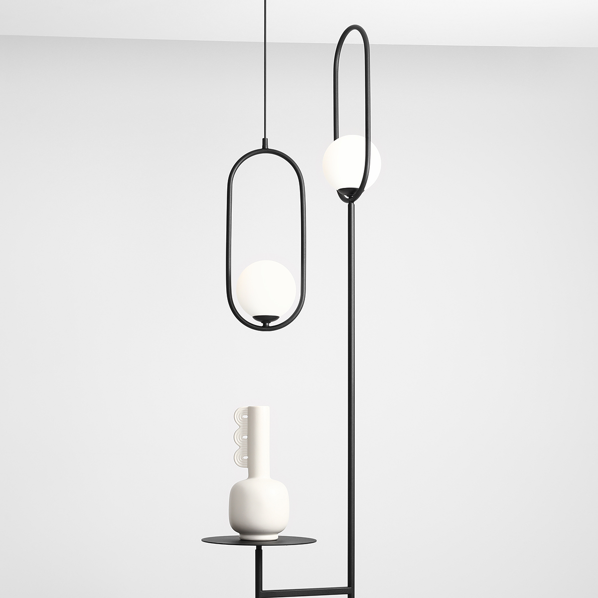 RIVA BLACK 1086G1 Minimalistyczna lampa wisząca- ALDEX - obrazek 4