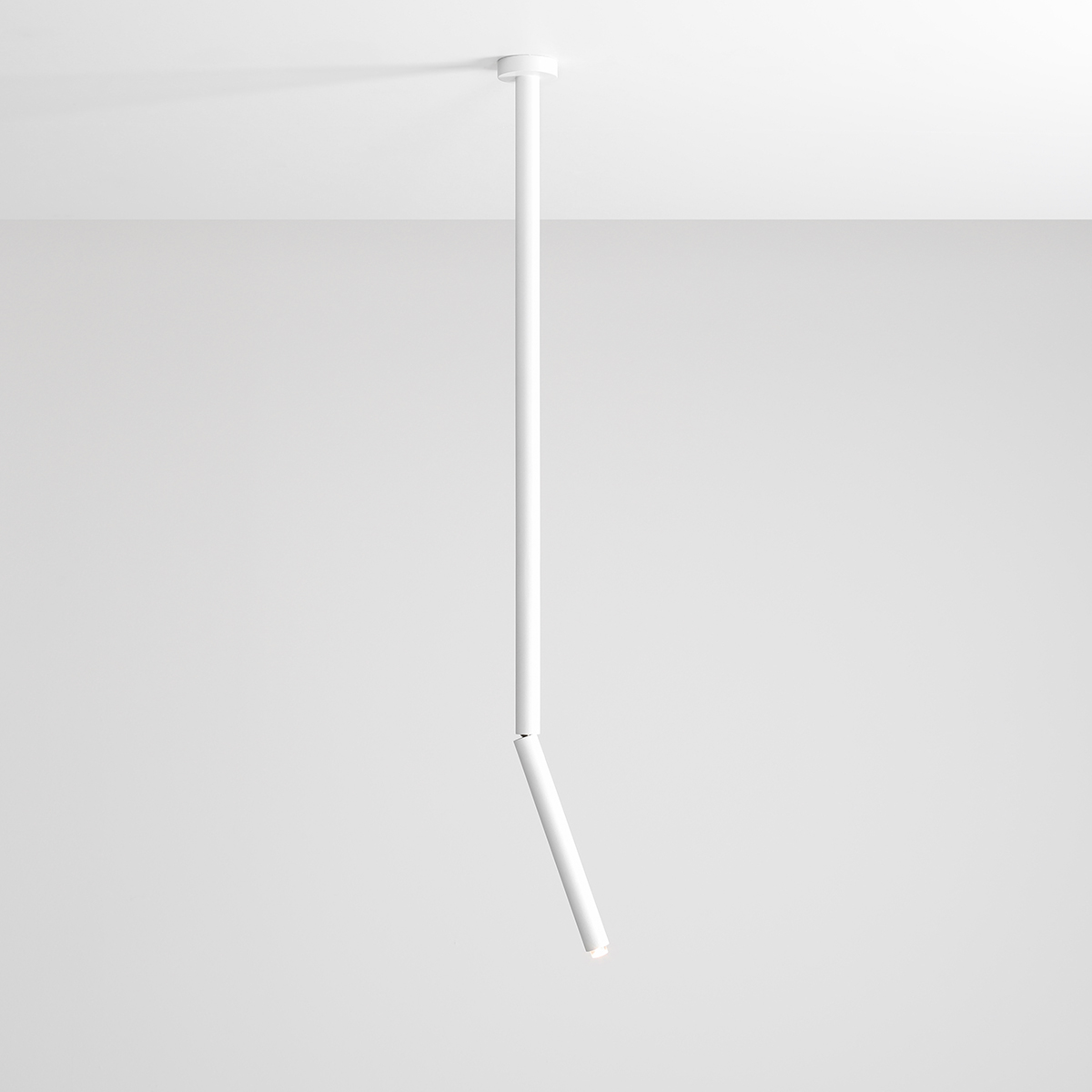 STICK ALL WHITE L 1084PL_G_L Prosty plafon punktowy - ALDEX