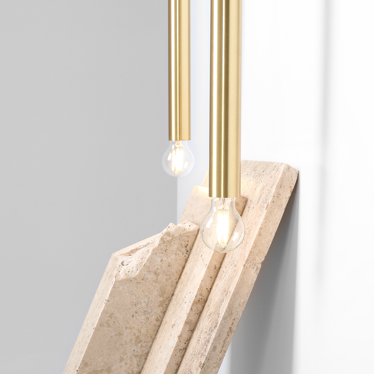 TUBO WALL BRASS L 1072D40_L Designerski kinkiet - ALDEX - obrazek 3