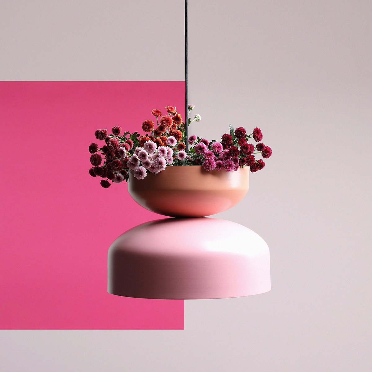 TULA BABY PINK + CORAL 1132G18_11_C Modułowa lampa wisząca - ALDEX - obrazek 4