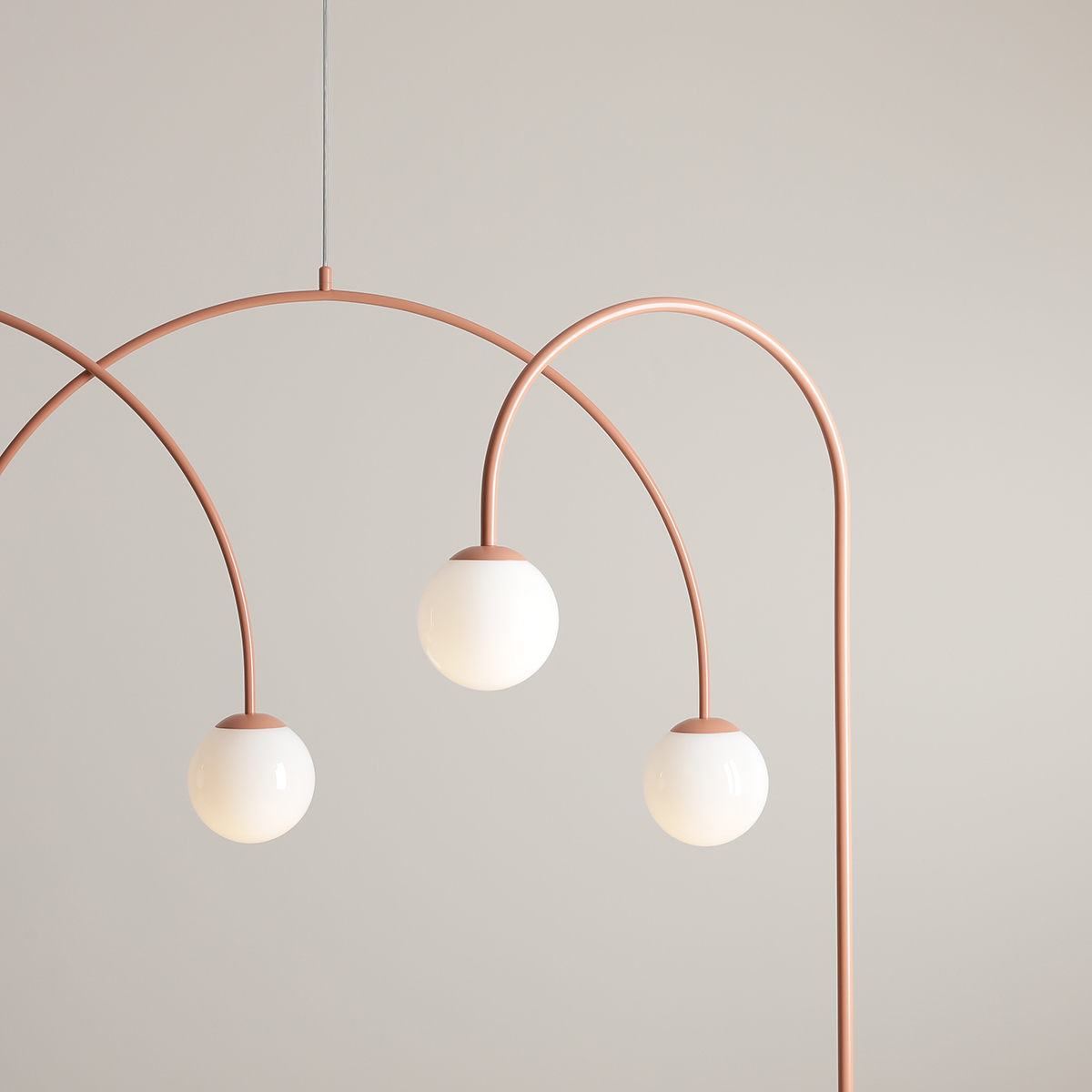 UNA FLOOR CORAL 1116A11 Nowoczesna lampa podłogowa - ALDEX - obrazek 3